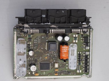 belarus,minsk,2021. Bilgisayar otomotiv kontrol paneli