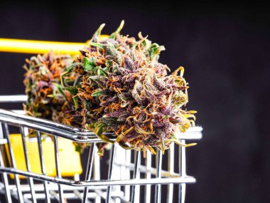 Süpermarket tramvayı marihuana tıbbi kenevir yağı cbd