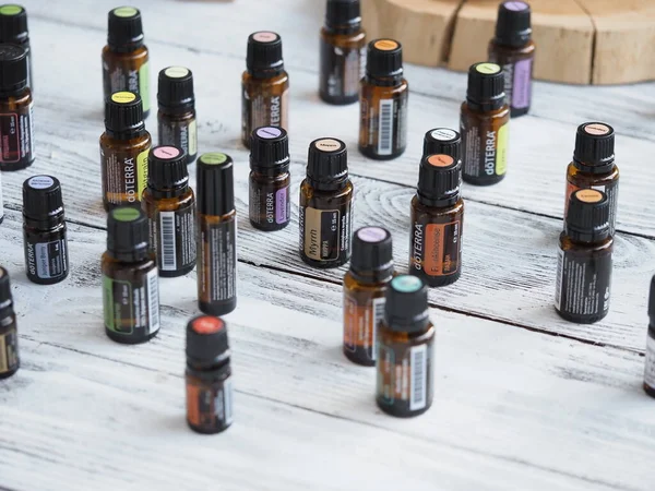 Belarus, Minsk, 2021. Terapi derecesi. Sağlık dersinde gerekli yağlar.