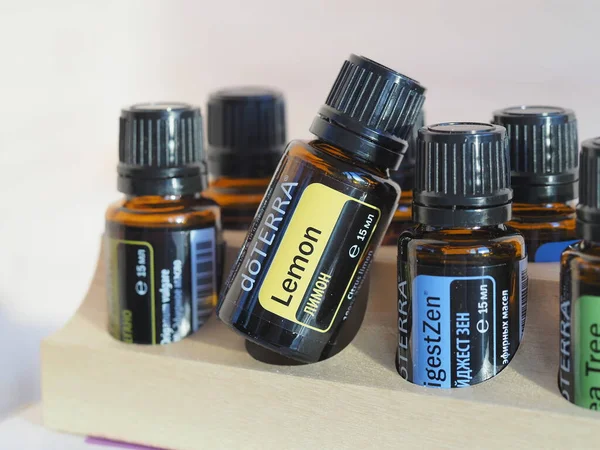 Doterra Ethereal House Belarus Minsk 2021 Therapeutic Grade Essential Oils — Stock Photo, Image