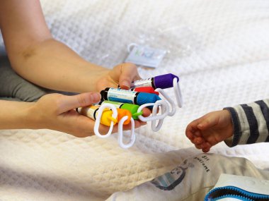 Belarus, Minsk, 2021. Terapi derecesi. Sağlık dersinde gerekli yağlar.