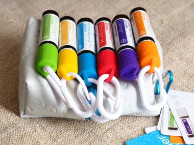 Belarus,Minsk,2022.doterra kid set essential oils bottle