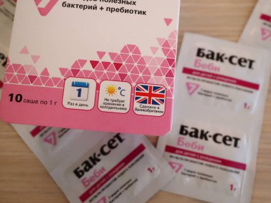 Belarus, Minsk, 2022 doğumdan itibaren çocuklar için çoklu probiyotik
