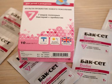 Belarus, Minsk, 2022 doğumdan itibaren çocuklar için çoklu probiyotik
