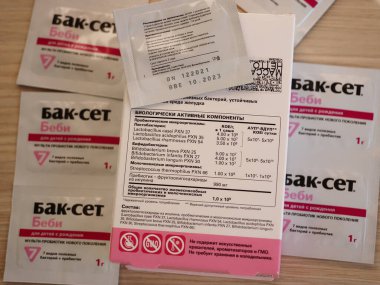 Belarus, Minsk, 2022 doğumdan itibaren çocuklar için çoklu probiyotik