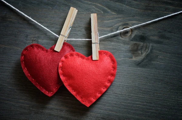 Decor voor Valentijnskaart — Stockfoto