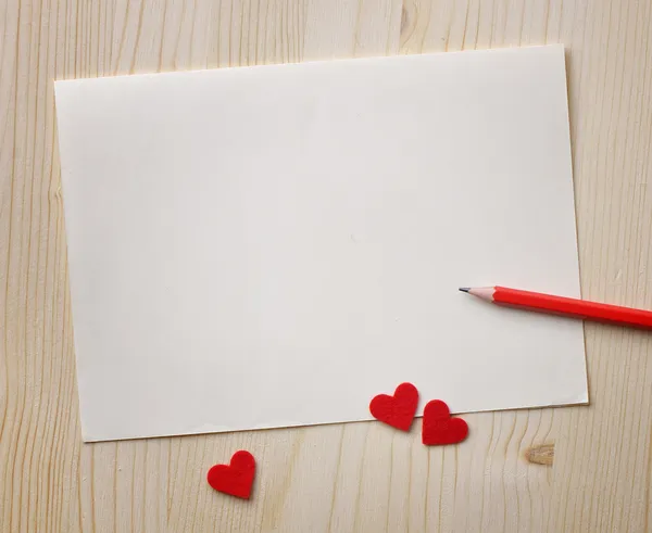 Note d'amore. Sfondo per la progettazione — Foto Stock
