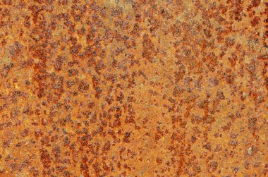 Paslı metalin dokusu