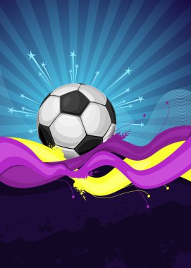 bir futbol tema tasarımı için arka plan