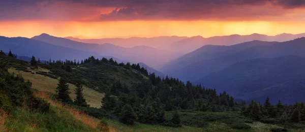 Puesta de sol fantástica — Foto de Stock