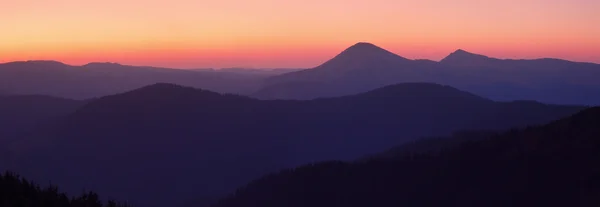 Blick in den frühen Morgen — Stockfoto