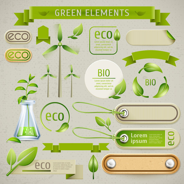 Набор эко-элементов
