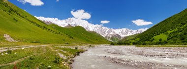 bir dağa vadide Panoraması