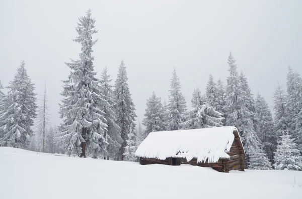 Fjällstuga — Stockfoto