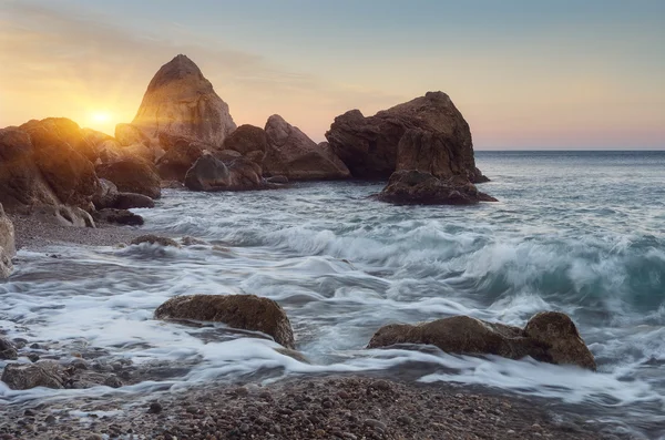 Piedras y mar — Foto de Stock