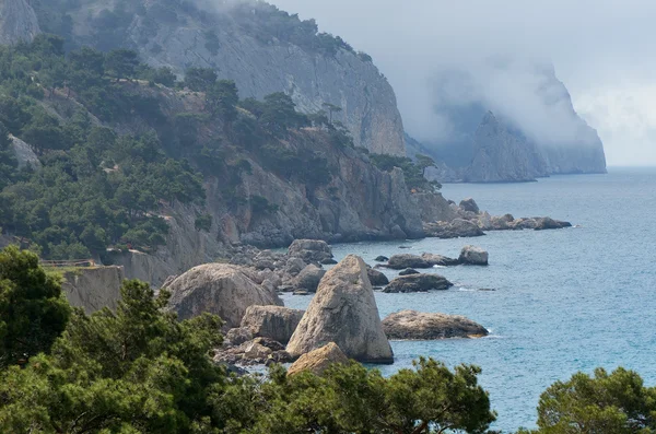 Kayalık deniz kıyısı — Stok fotoğraf