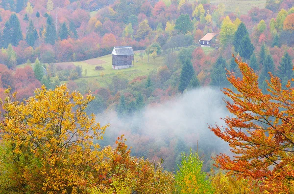 Podzimní krajina venkova — Stock fotografie