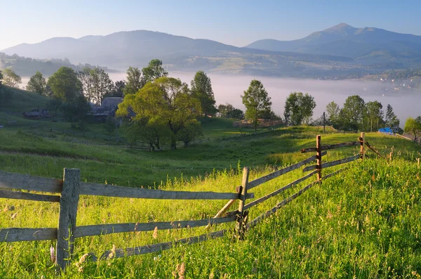 Bergdorp — Stockfoto