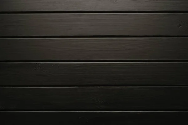 Dark Background Black Planks Texture — Stock Photo, Image