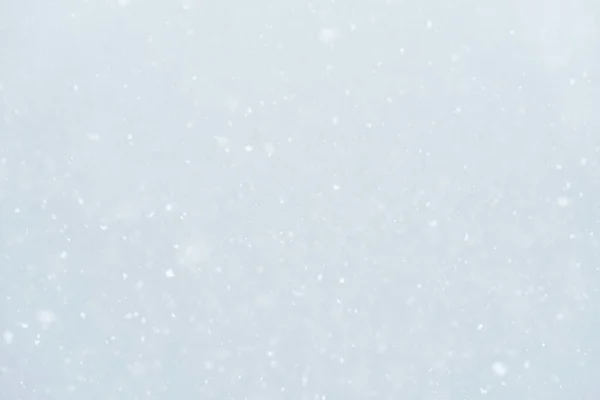 Abstract Light Winter Background Falling Snow — Stock Photo, Image
