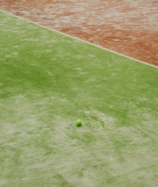 eski Tenis Kortu köşesinde