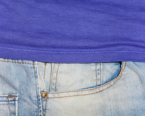 Кишеня для джинсів для тла — стокове фото