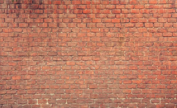 Textura de parede de tijolo vermelho — Fotografia de Stock