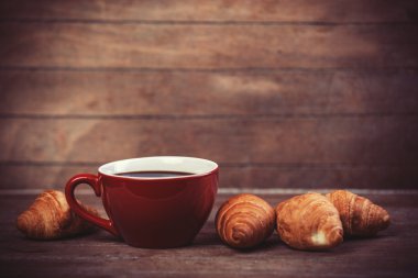 kurabiye ve kahve ile arka plan, hediyeler