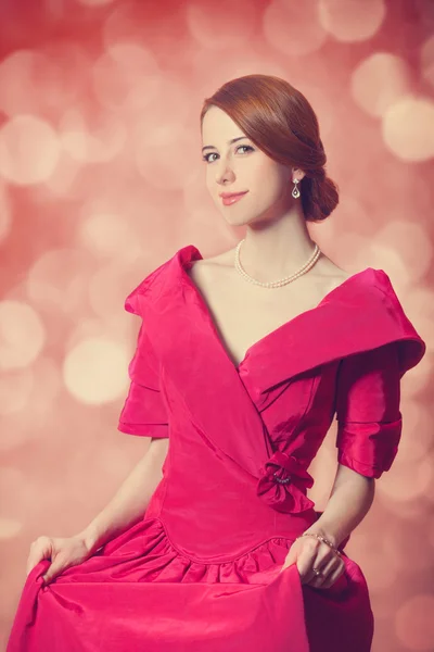 Vackra rödhåriga kvinnor. — Stockfoto