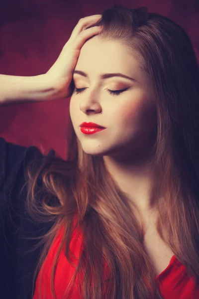 Brünette Frauen. — Stockfoto