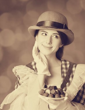 şeker ile güzel kadınlar.