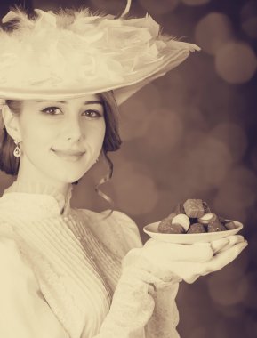 şeker ile güzel kadınlar.