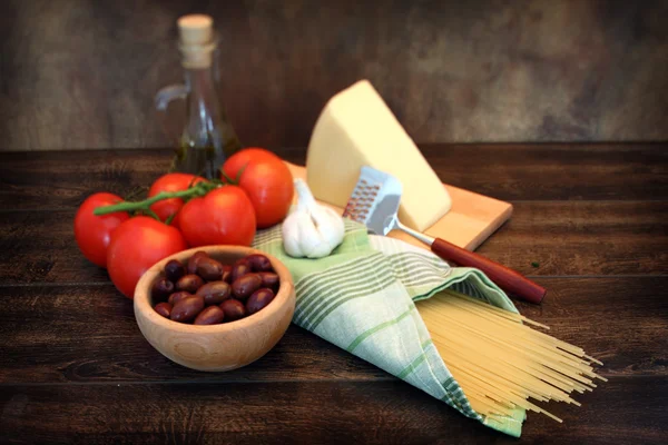 Matlagning pasta — Stockfoto