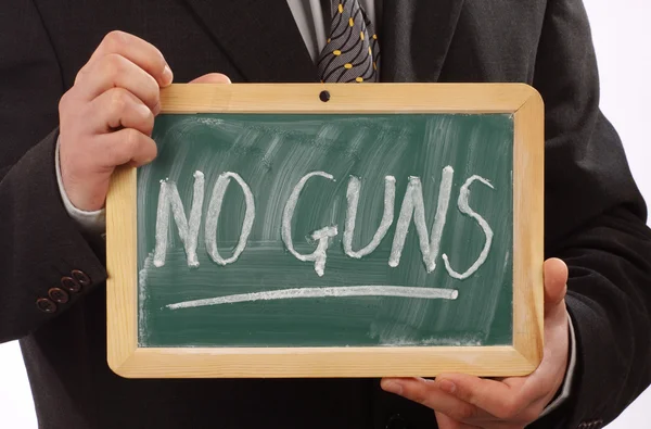 No guns concept — Stock Photo, Image