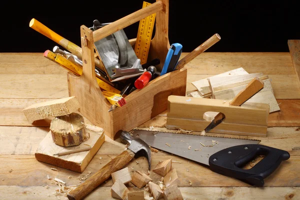 Carpenter'ın araçları — Stok fotoğraf