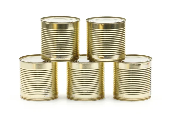 Tin cans — Zdjęcie stockowe