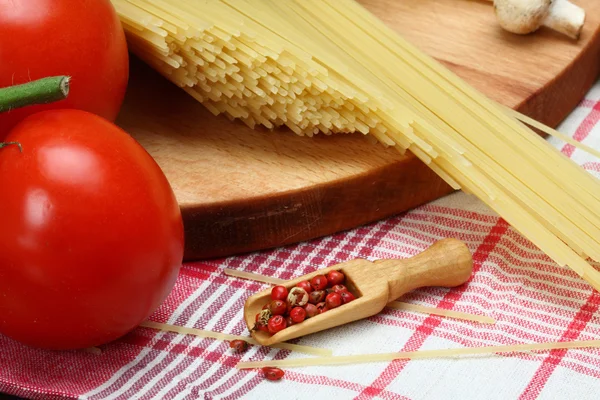 Gătit paste italiene — Fotografie, imagine de stoc