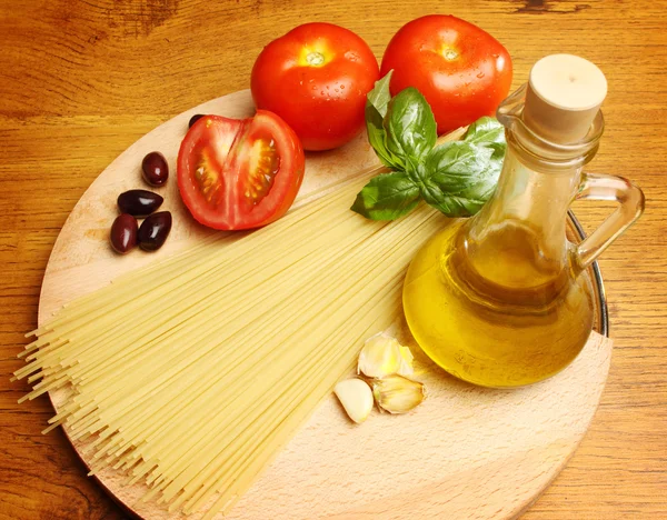 Memasak pasta Italia — Stok Foto