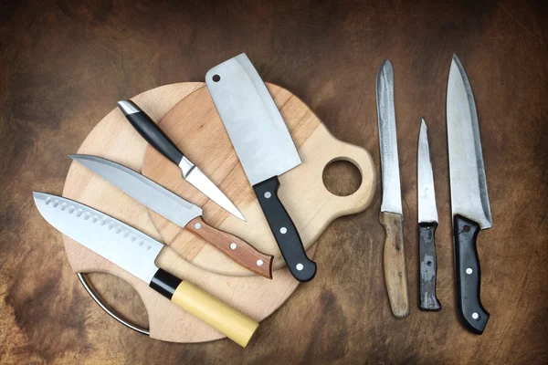 Kitchen knives — Stock Photo, Image