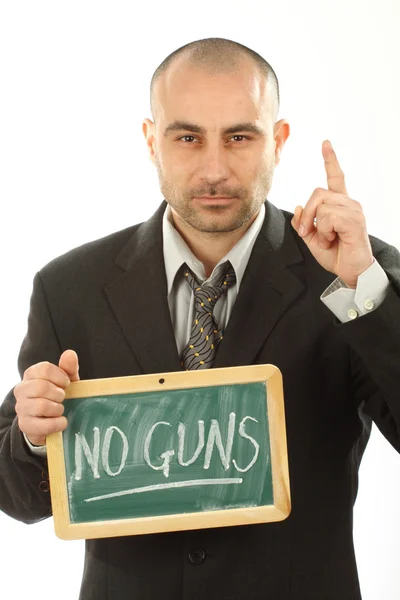 No weapons — Stock Photo, Image