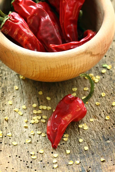 Dry red chillies — Stock Photo, Image