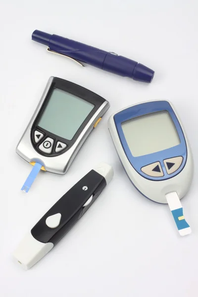 Equipos para diabetes — Foto de Stock