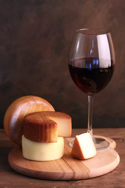 Vin et fromage — Photo