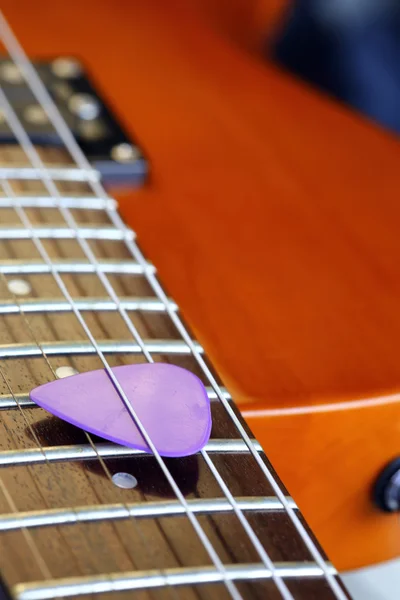 Picareta de guitarra — Fotografia de Stock