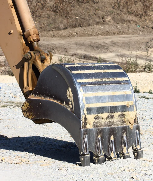 Cubo de excavadora — Foto de Stock