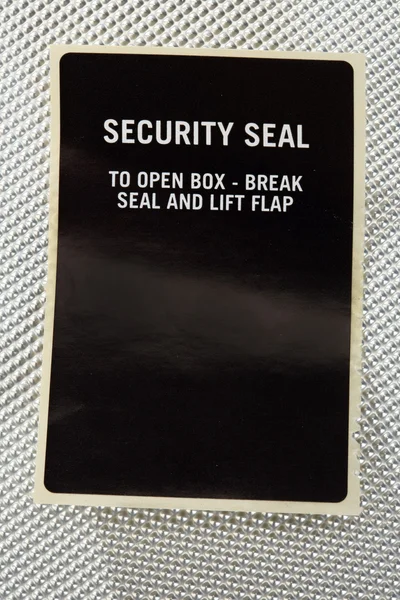 Selo de segurança — Fotografia de Stock