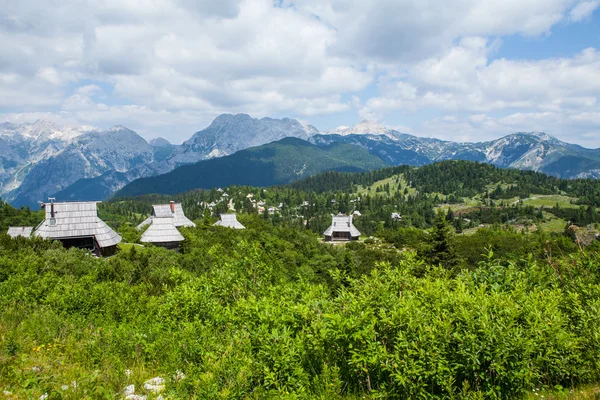 Velika planina, Słowenia — Zdjęcie stockowe