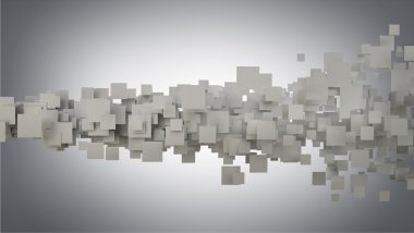 Meydanı boş geçmiş yüksek çözünürlükte 3d