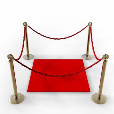 bariyer halatı ve kırmızı kutu