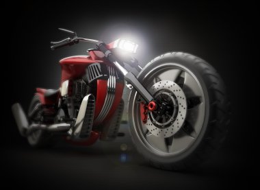 Konsept motosiklet (dergi hiçbir marka araba kendi tasarım olarak)
